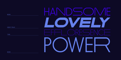 Nanami Extended Font Poster 2