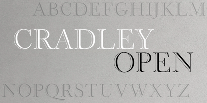 Cradley Font Poster 7