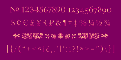 Cradley Font Poster 10