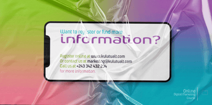 Kulutu Alt Variable Font Poster 15