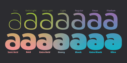 Kulutu Alt Variable Font Poster 4