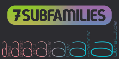 Kulutu Alt Variable Font Poster 3