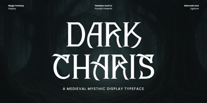Dark Charis Font Poster 1