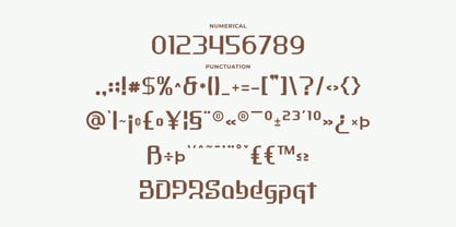 Geotouch Font Poster 4