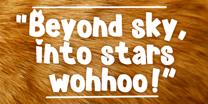 Bear Story Font Poster 3