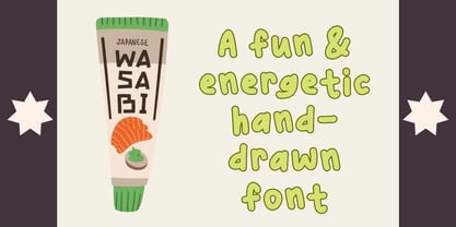 Wasabi Bubble Font Poster 8