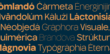 Ticdar Font Poster 5