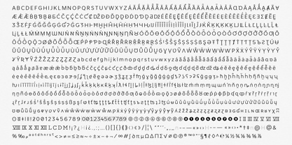 Atwic Pro Font Poster 12