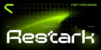 Restark Font Poster 1