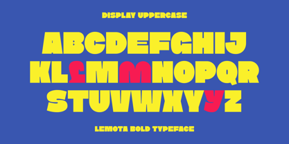 Lemota Font Poster 9