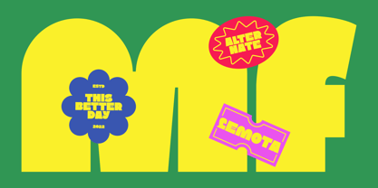 Lemota Font Poster 4