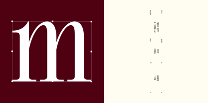 Mostena Font Poster 12