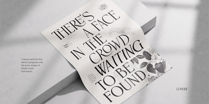 Gondhe Font Poster 5