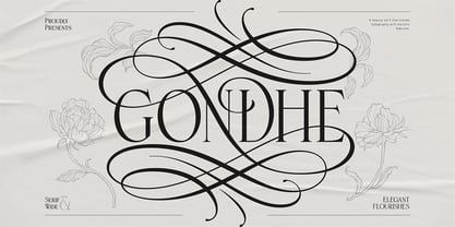 Gondhe Font Poster 1