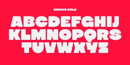 Grovio Font Poster 7