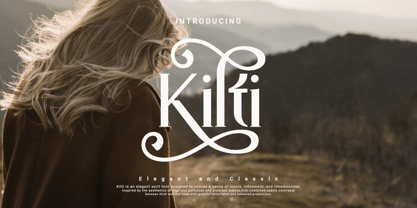 Kilti Font Poster 1