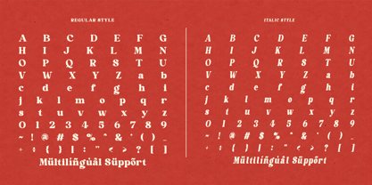 Bolstia Font Poster 9