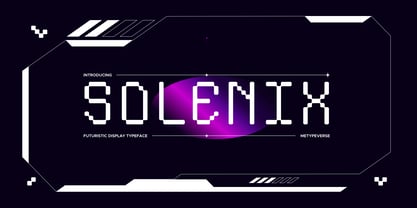 Solenix Font Poster 1