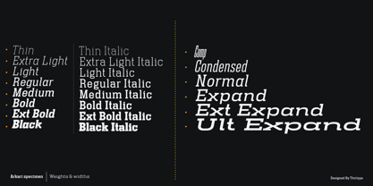 Arkari Font Poster 9