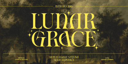 Lunar Grace Font Poster 1