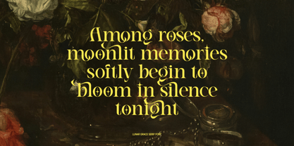 Lunar Grace Font Poster 5