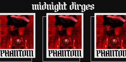Night Sacred Font Poster 4