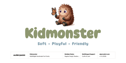 Kidmonster Font Poster 1