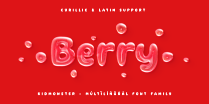 Kidmonster Font Poster 15