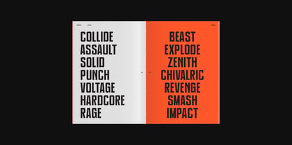 PRAK Breakstrike Font Poster 11