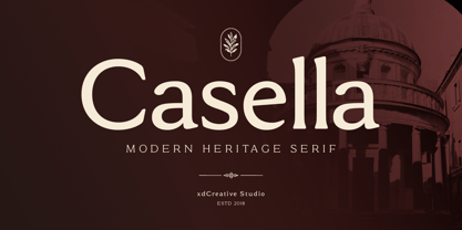 Casella Font Poster 1