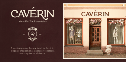 Casella Font Poster 6