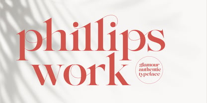 Glamour Authentic Font Poster 2
