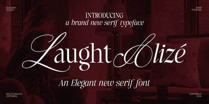 Laught Alize Font Poster 1