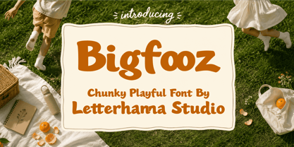 Bigfooz Font Poster 1