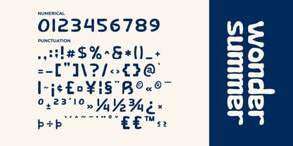Wonder Summer Font Poster 4