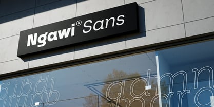 Ngawi Font Poster 7