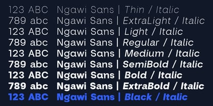 Ngawi Font Poster 6