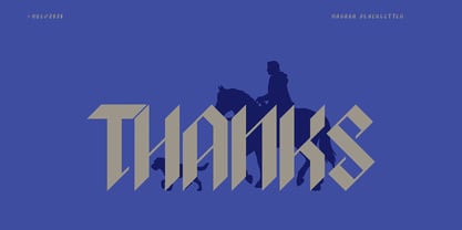 Nagara Font Poster 10