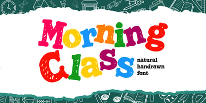 Morning Class Font Poster 1