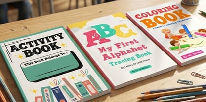 Morning Class Font Poster 4