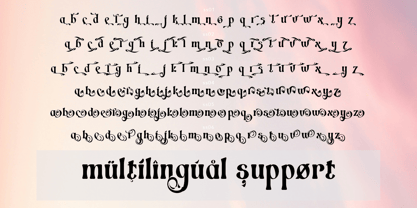Switella Font Poster 10