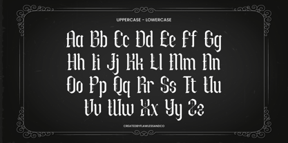 Blackmist Font Poster 7