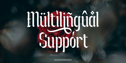 Blackmist Font Poster 10