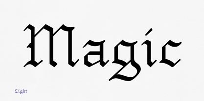 Young Fraktur Font Poster 8