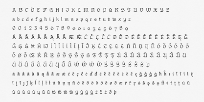 Young Fraktur Font Poster 12