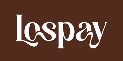 Lospay Font Poster 1