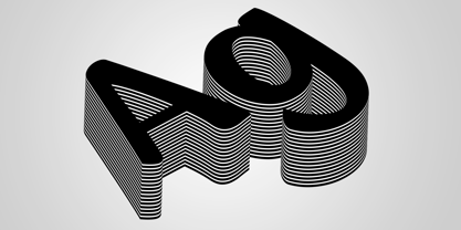 Genyod Font Poster 3