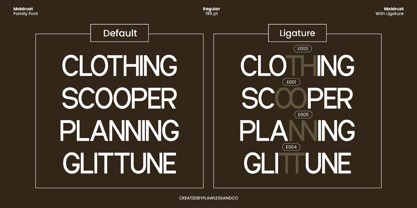 Moldrust Font Poster 6