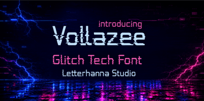 Vollazee Font Poster 1