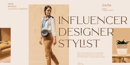 CCS Neue Royale Font Poster 5